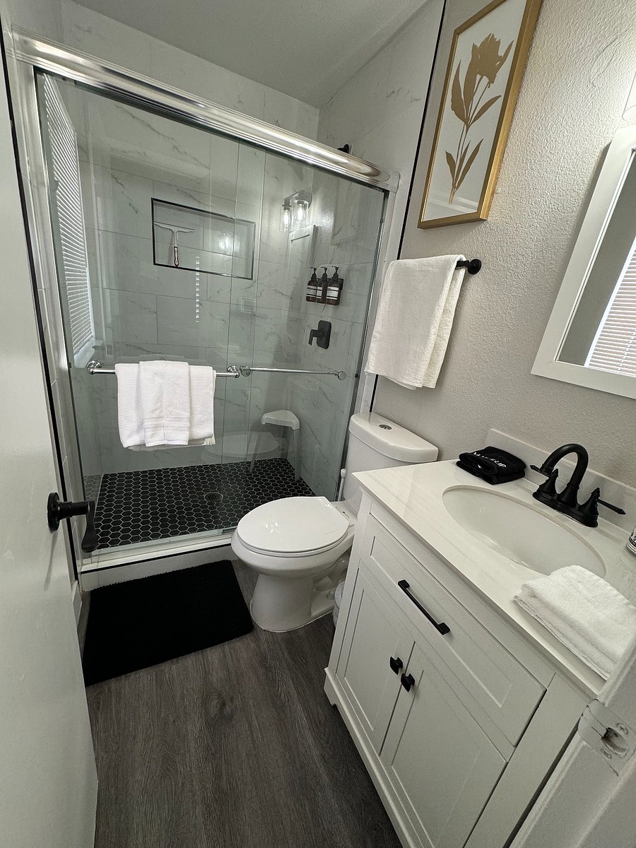 Master bathroom inside of master bedroom