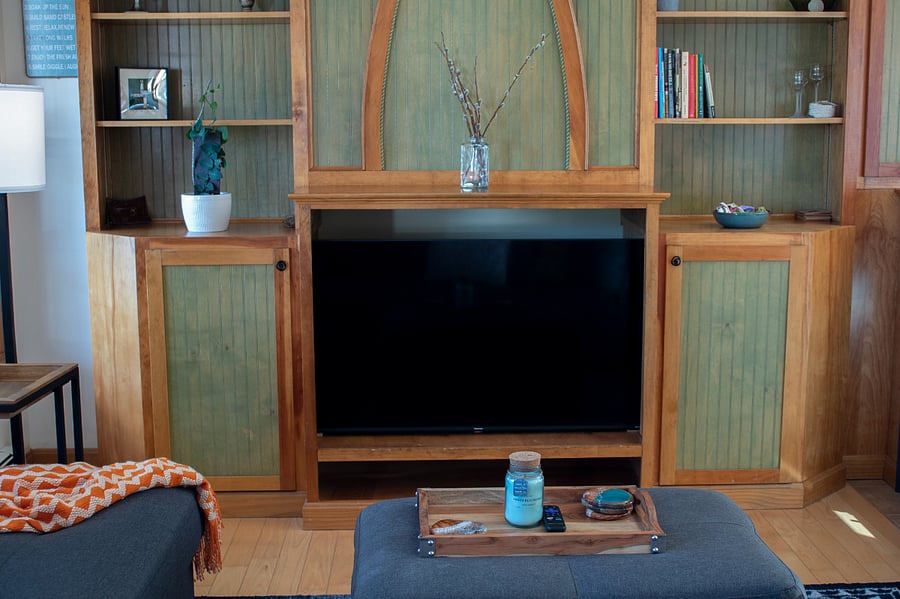 First floor television