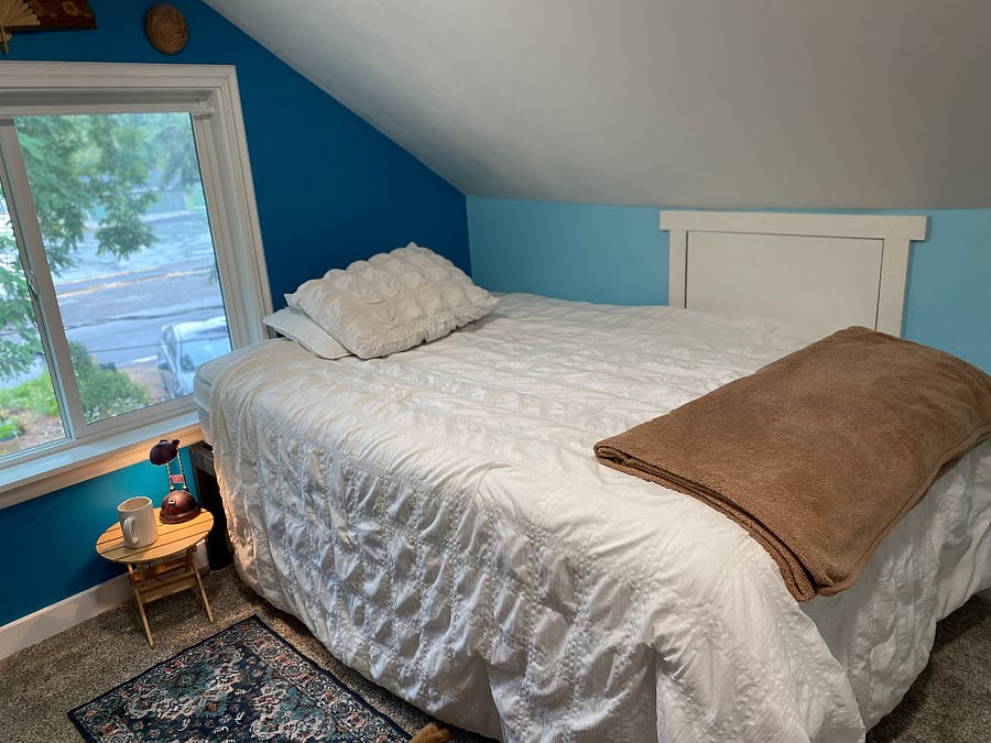 Full sized bed in Bedroom #1