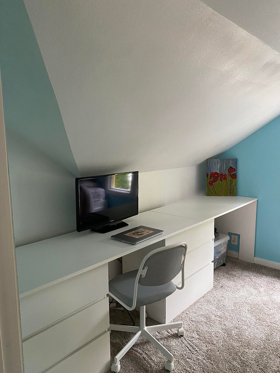 Lots of room to spread out while you work or play in your computer space.