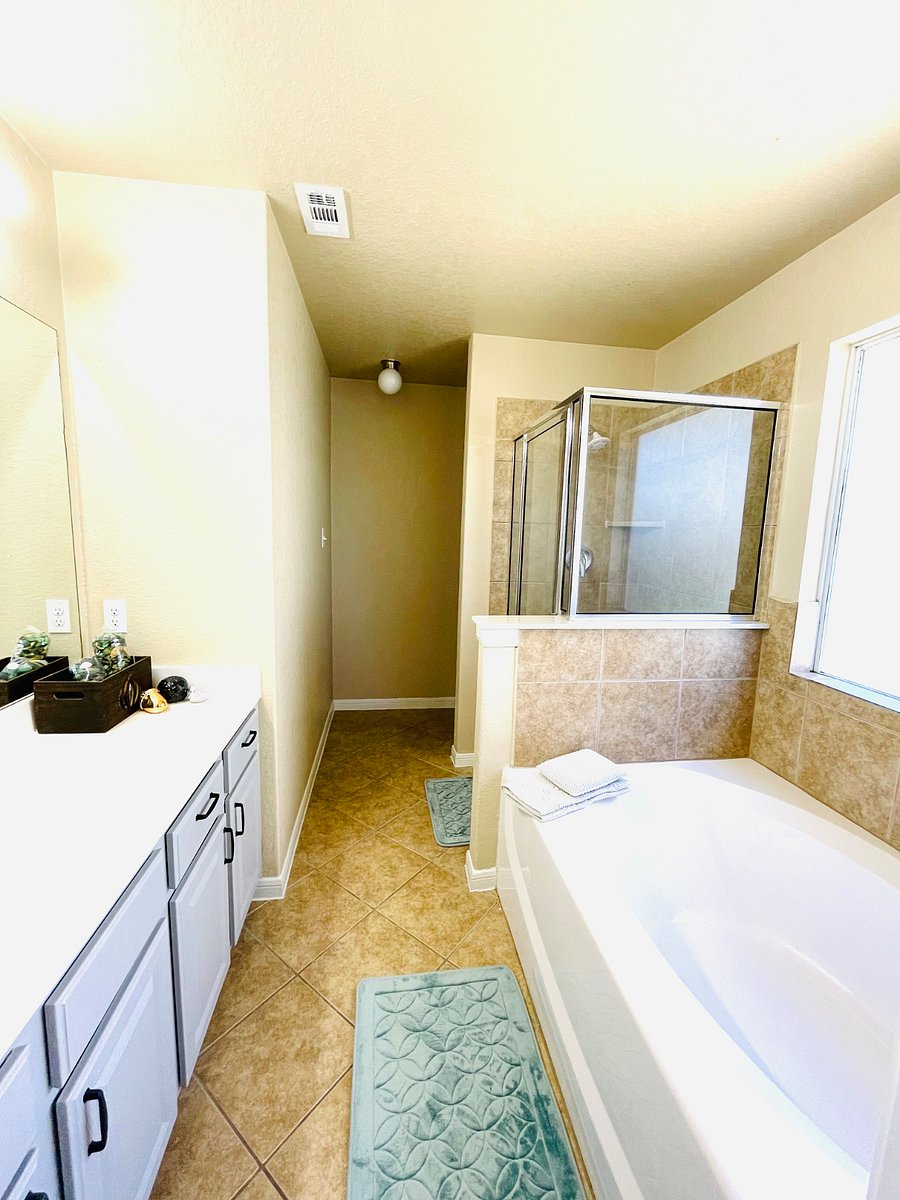 Private Master Bathroom with separate shower