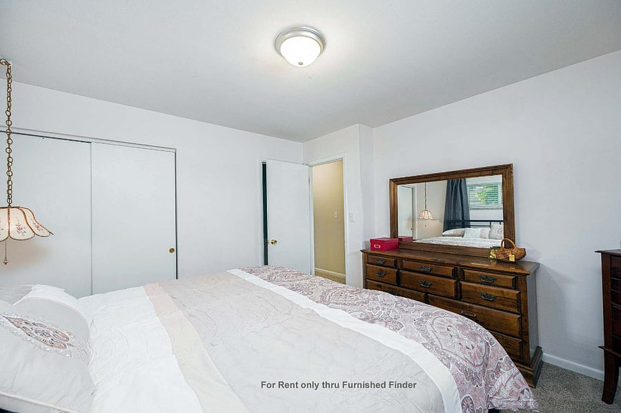1st Bedroom with King Bed and Half-bath