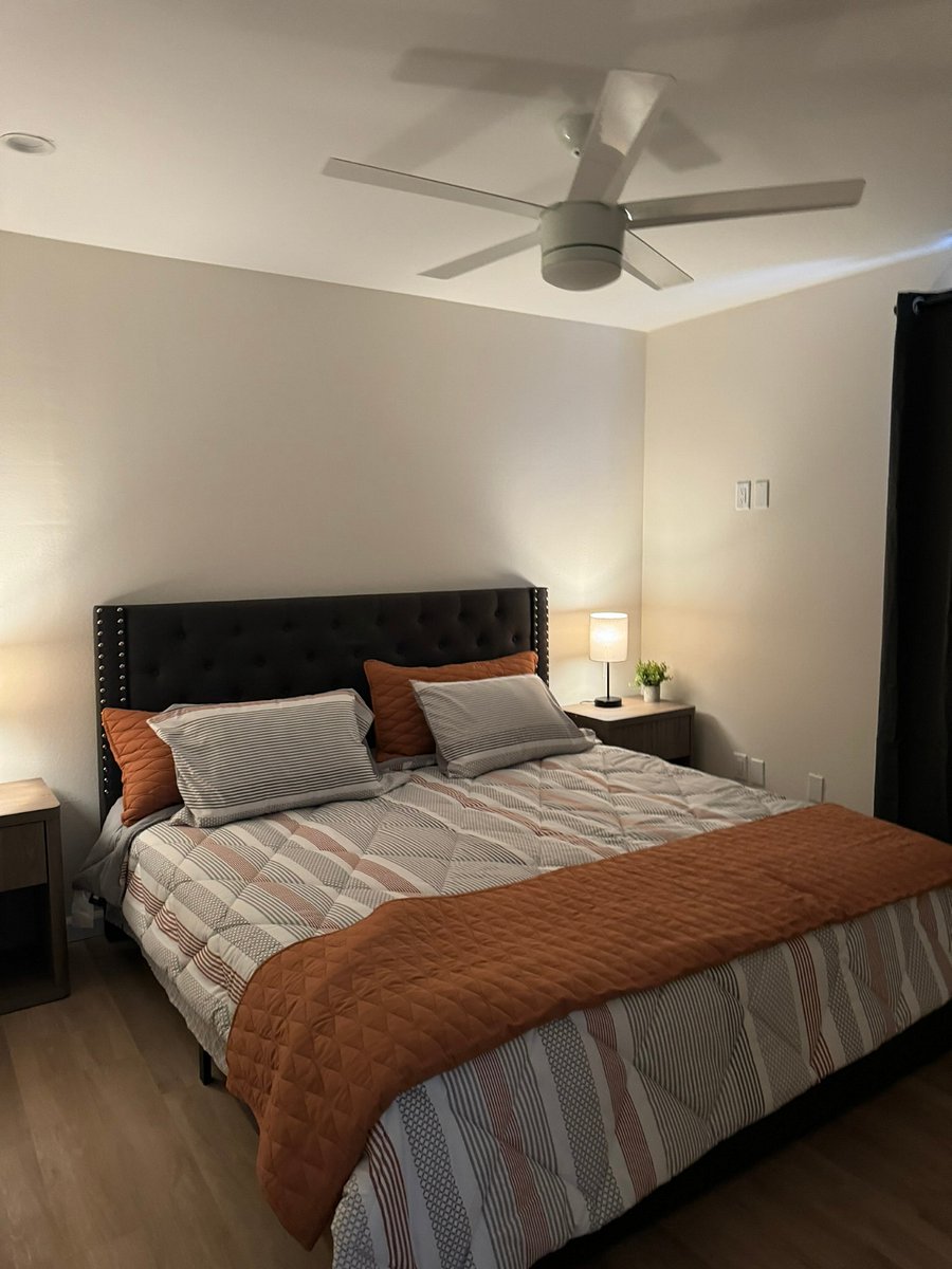 Bedroom 2 with king bed.
