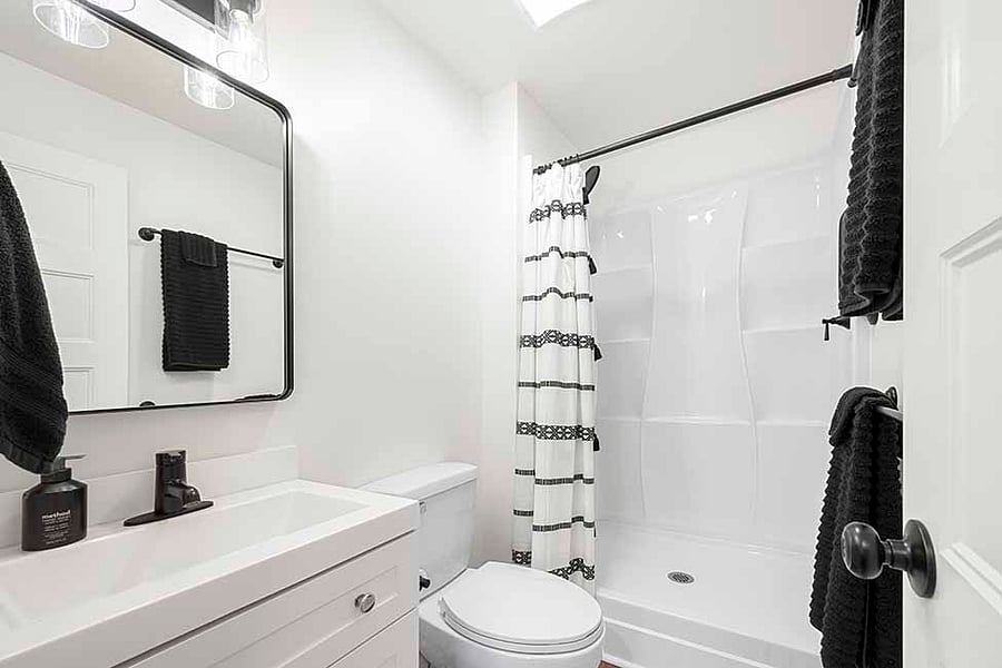 Private Bath with Shower