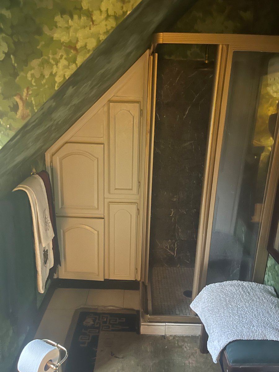 Bathroom with Marble Shower
