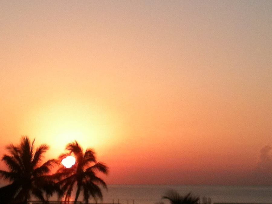 Just another magnificent sunrise over your Atlantic Ocean