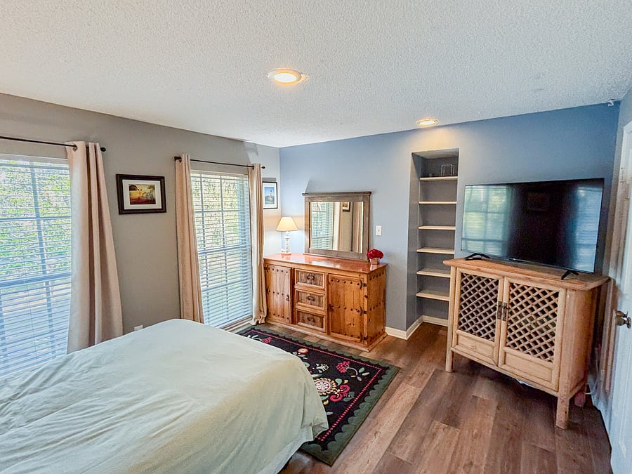 A peaceful, comfortable space to relax and recharge.