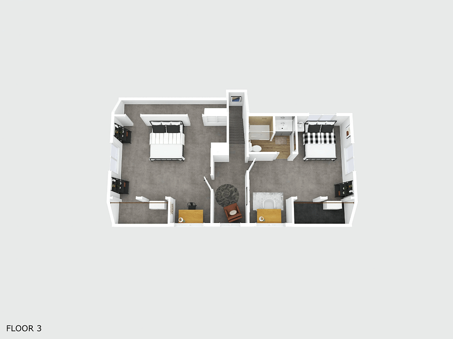 Upstairs Floorplan