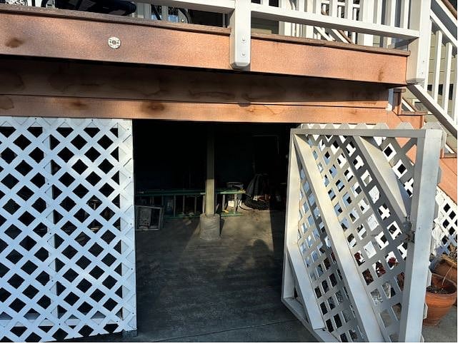 under house storage
