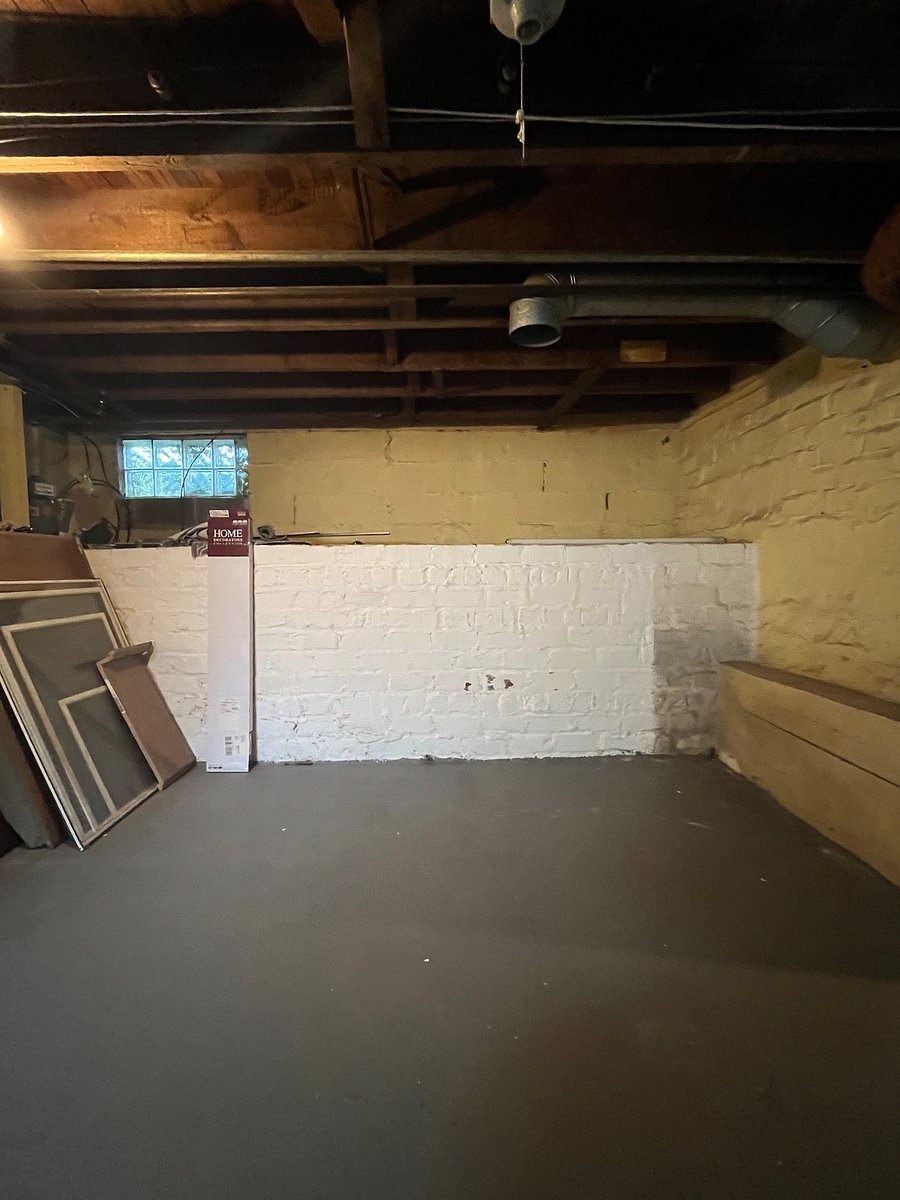 Basement storage area