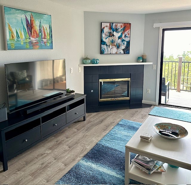 Gas fireplace