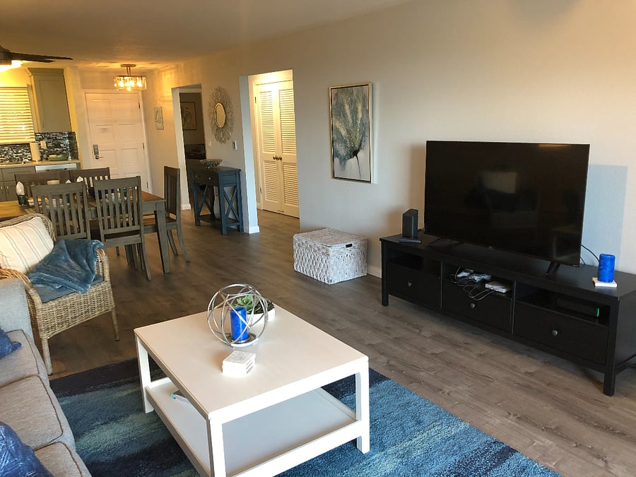 Comfortable, roomy space to relax