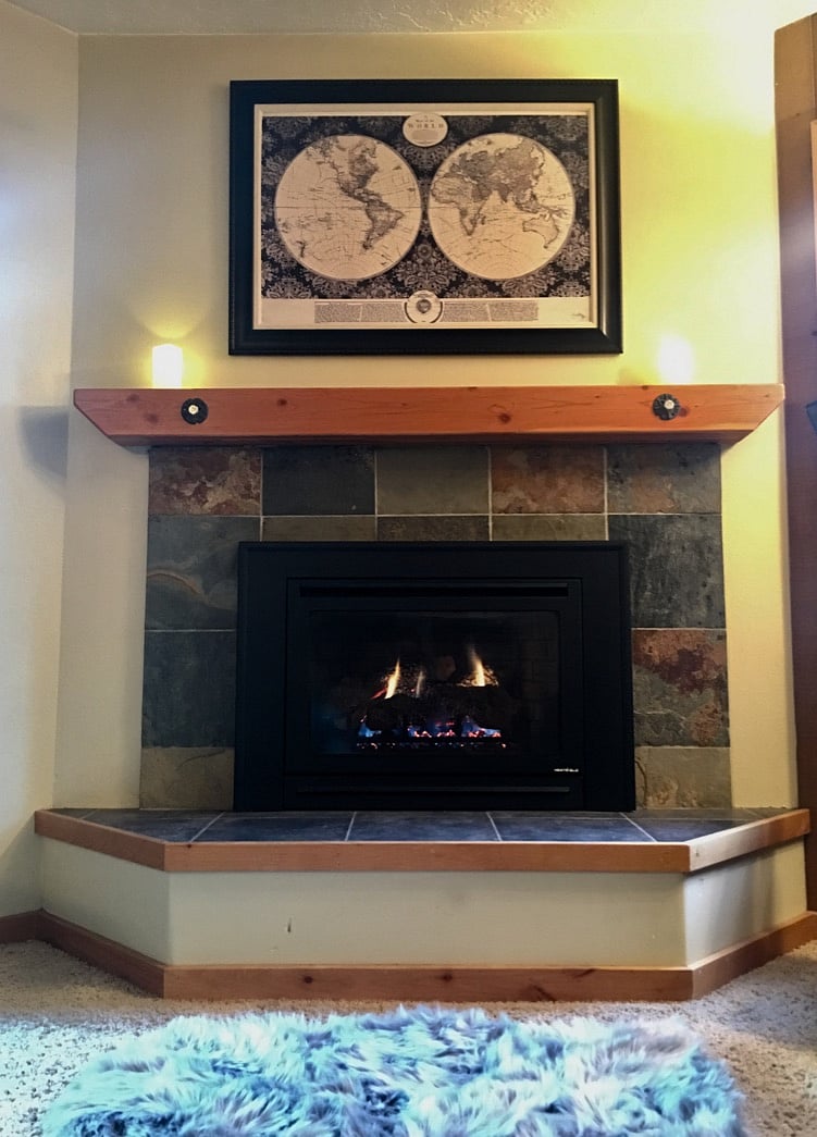 Gas fire place