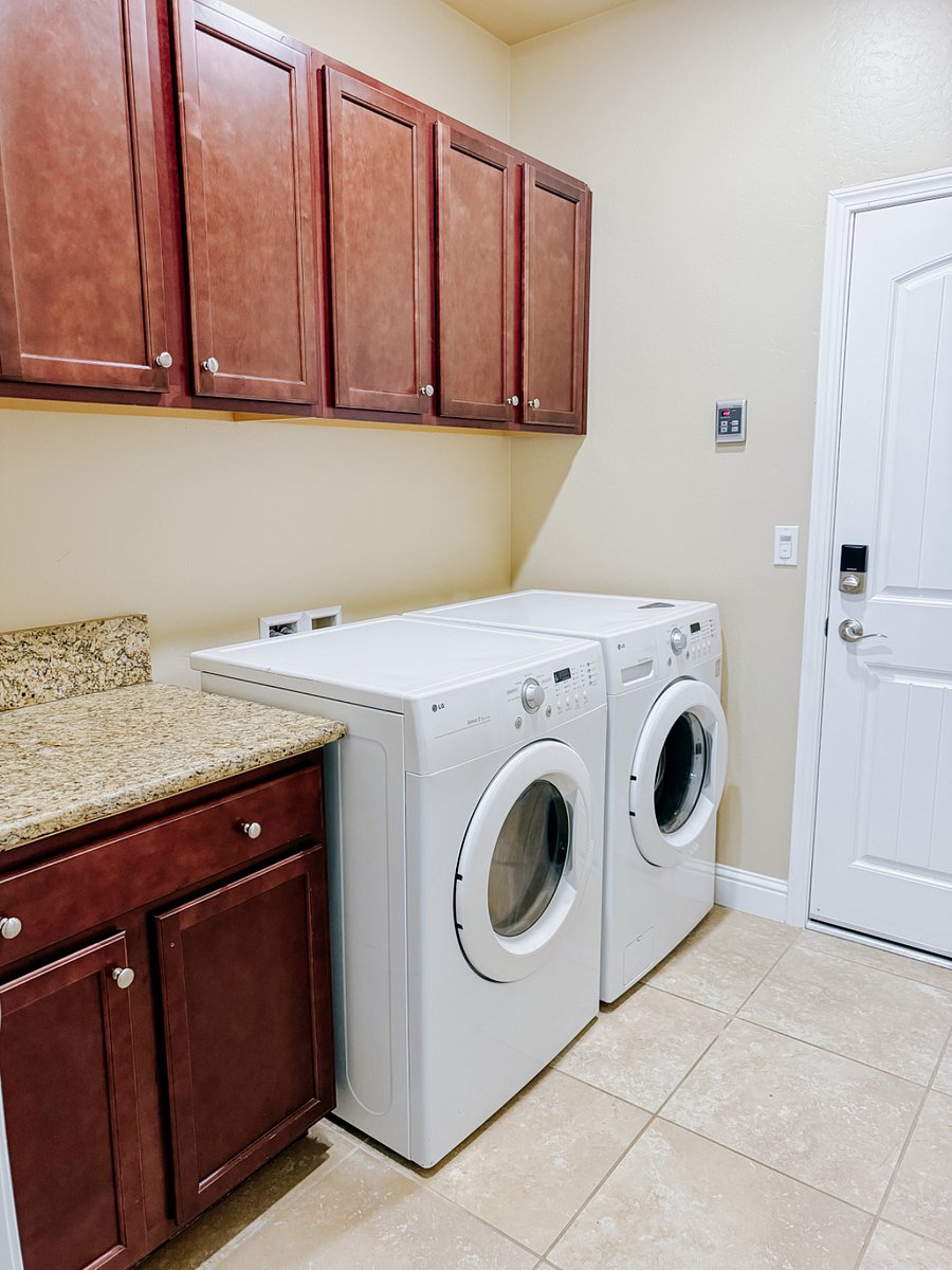 washer and dryer