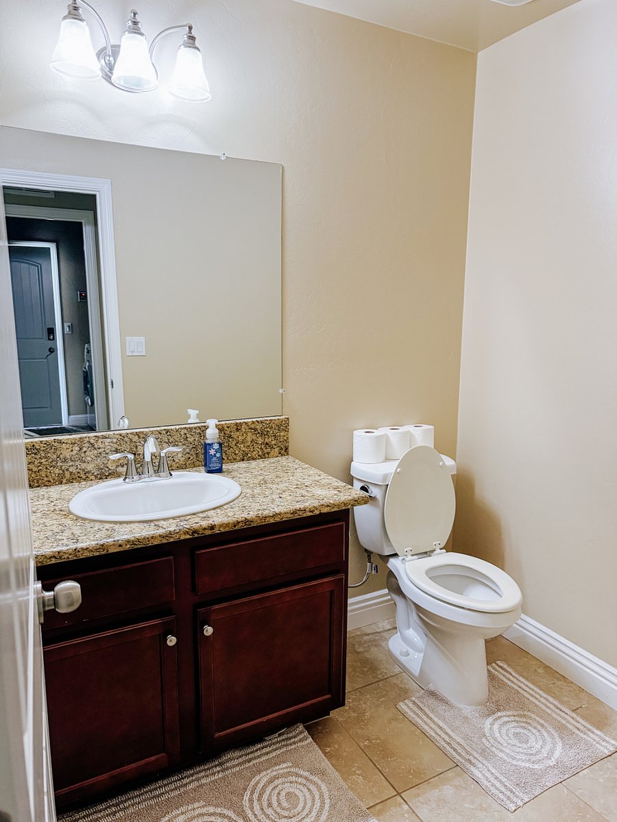 downstairs shared half bath