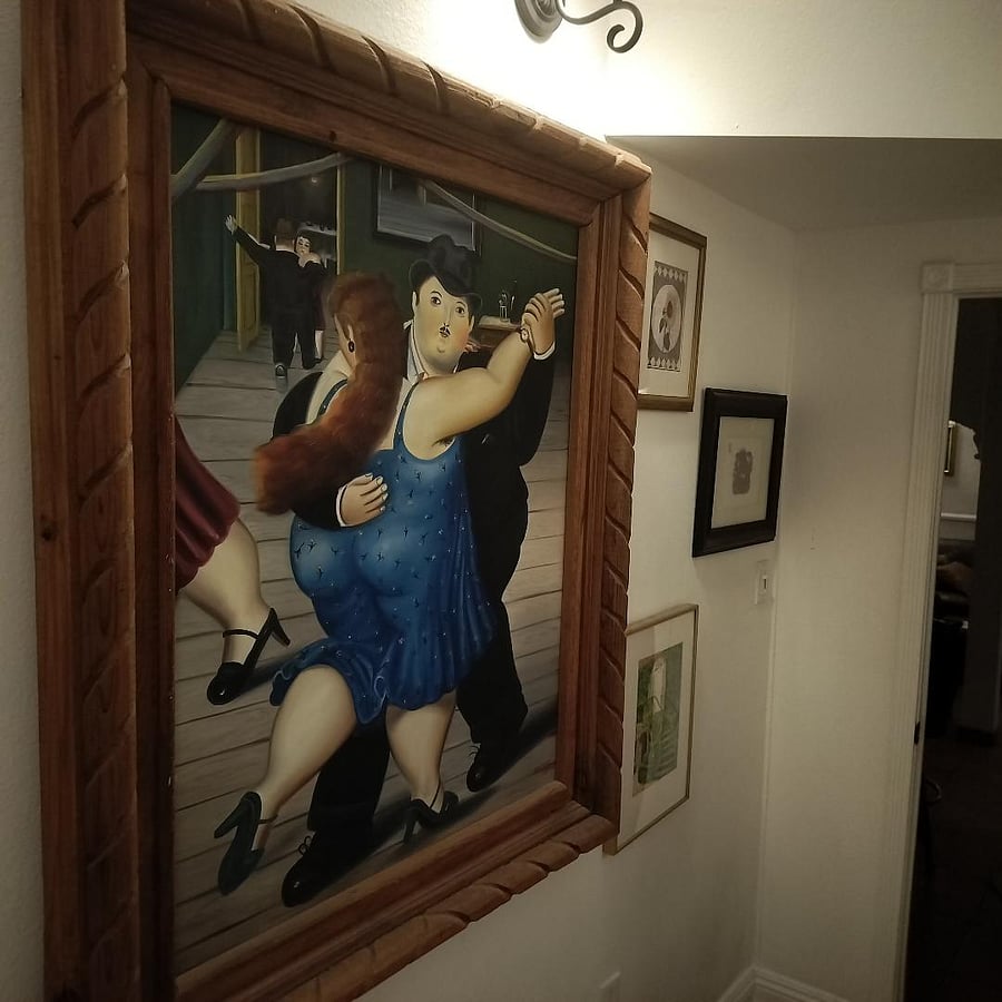 Nothing like a little Botero ball room dancing.