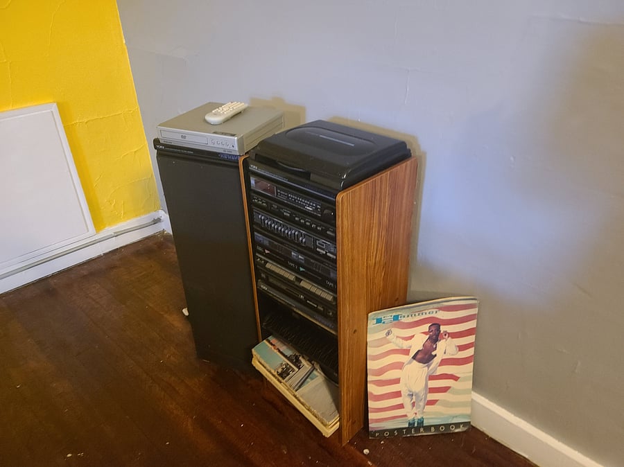 Record Player (33s & 45s) with AM/FM & Cassette