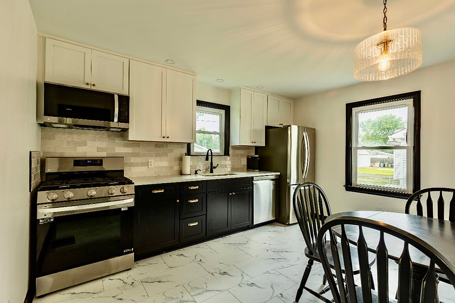 Brand new kitchen with all new appliances.