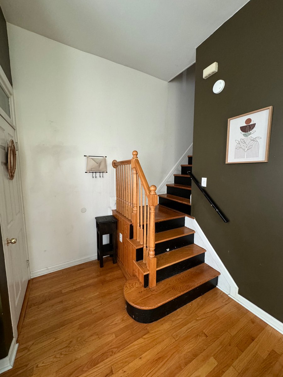 Inside stairs