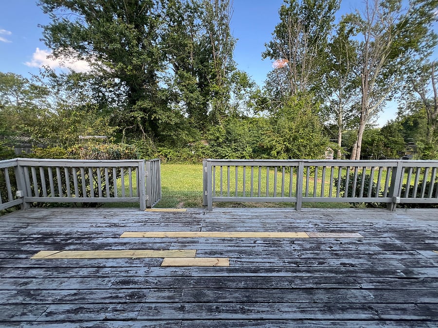 Bedroom E - opens to deck and back yard!!!