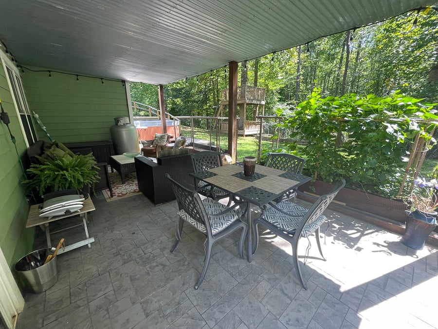 Apartment patio
