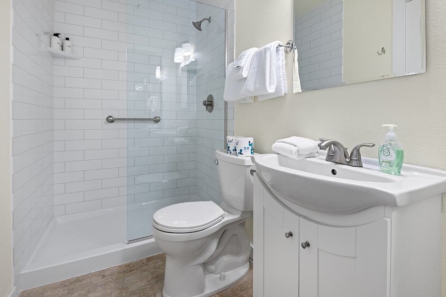 Upstairs bathroom
