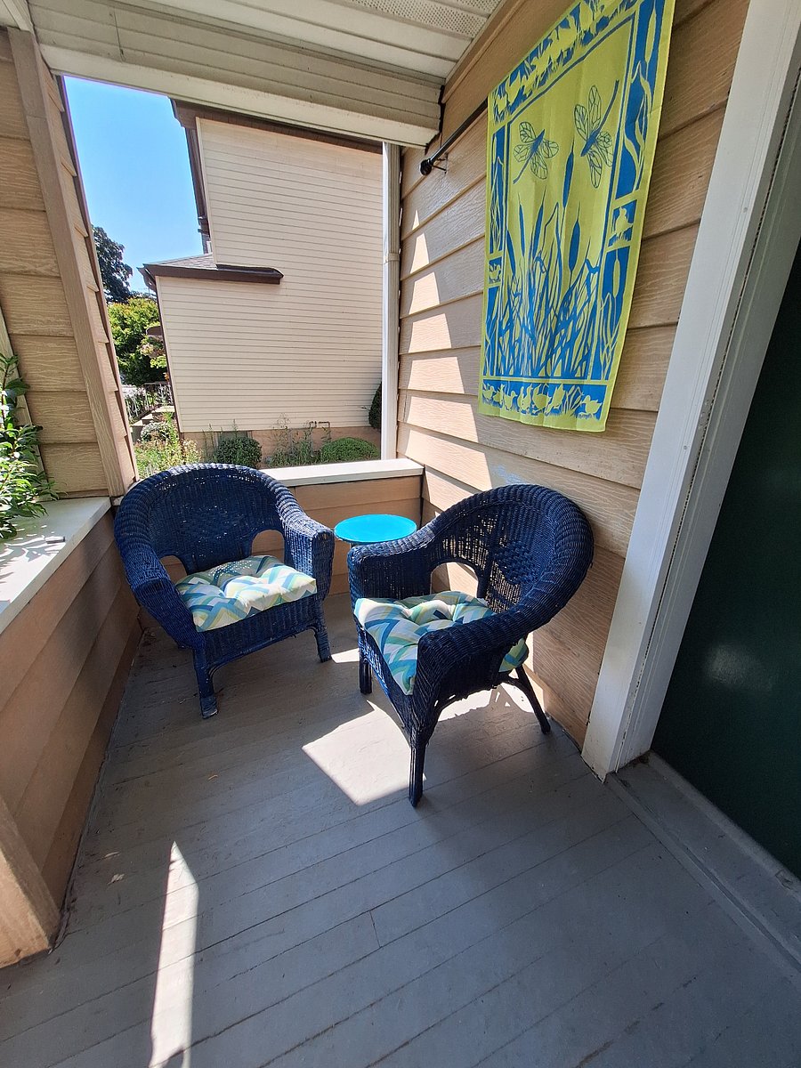Have a seat! Small front porch