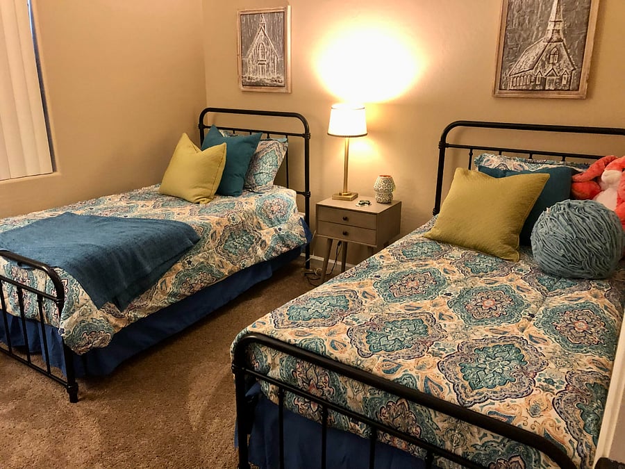 2 Single Beds 4th Bedroom