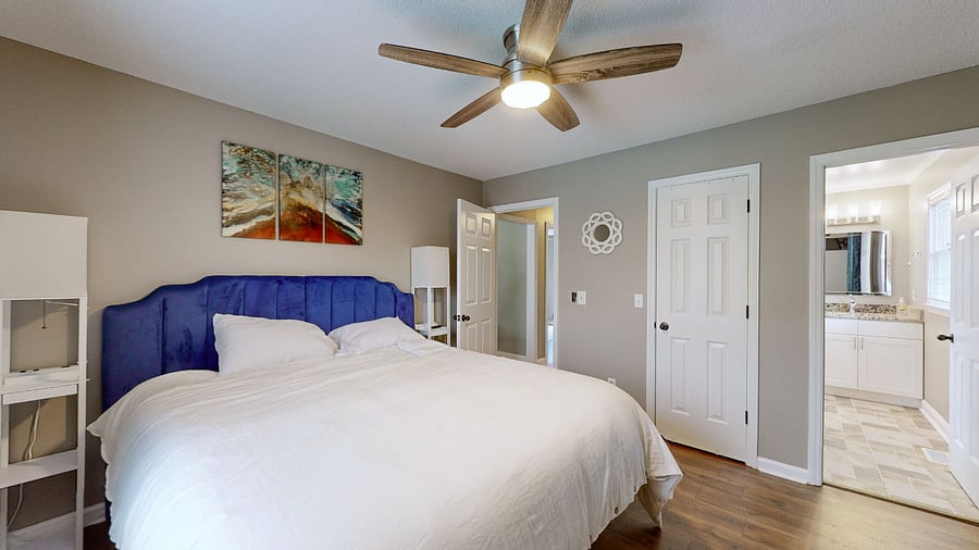 Primary Bedroom with California King Bed