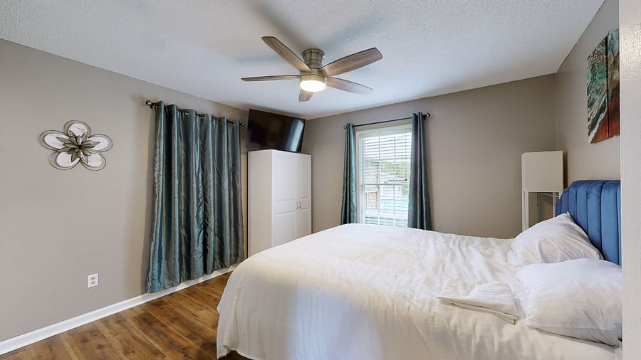 Primary Bedroom with California King Bed