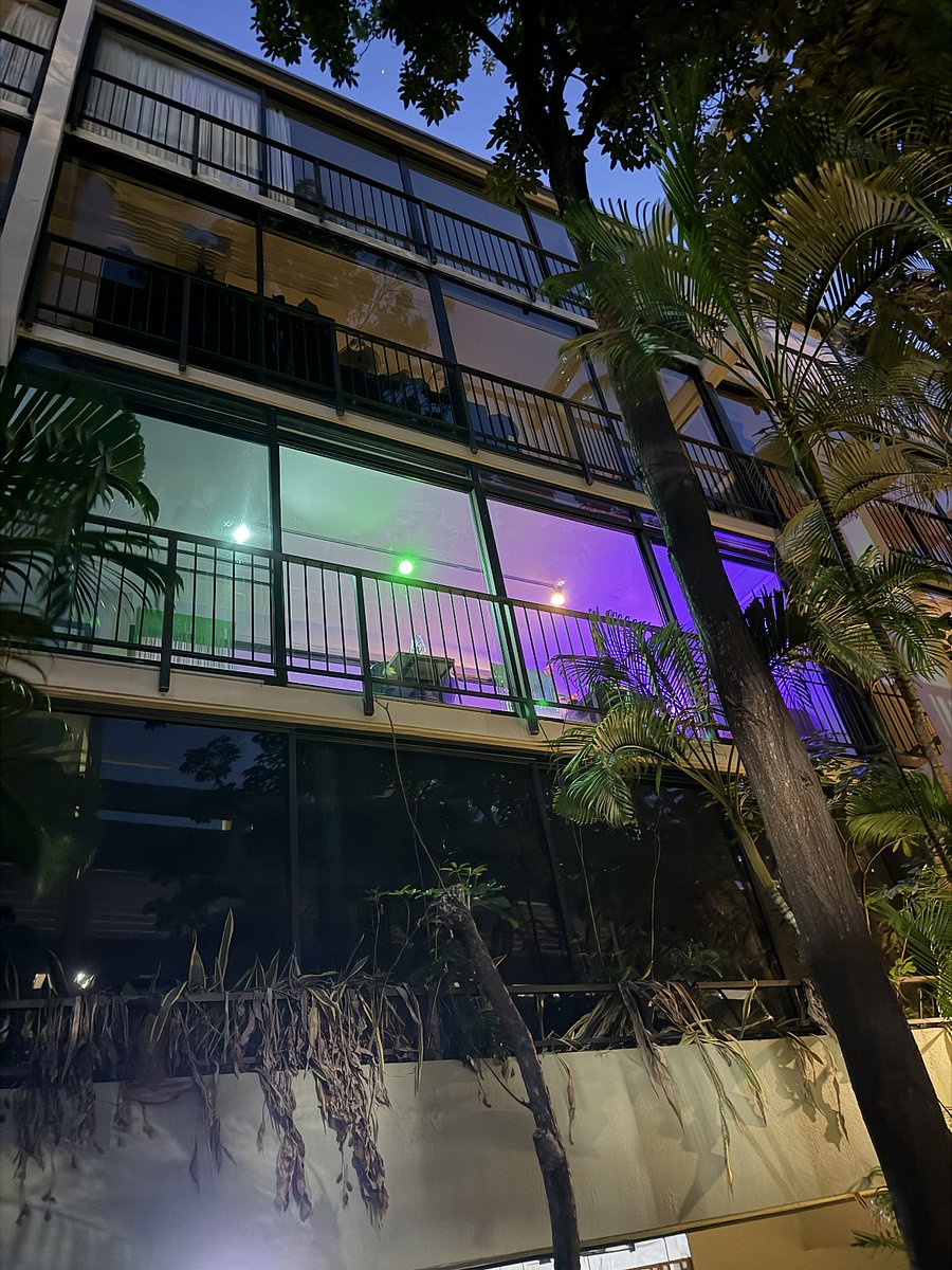 Set your mood with Alexa /Phillips Hue lights throughout the home.