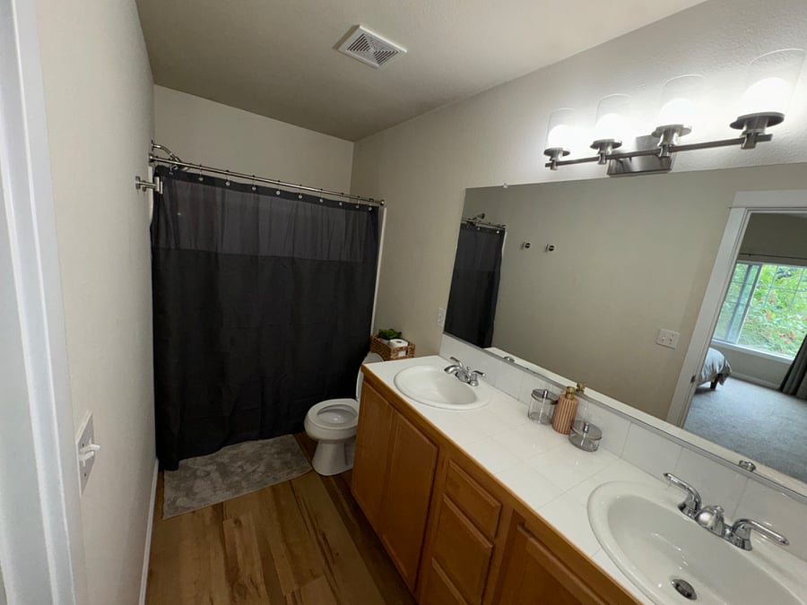 Master bathroom