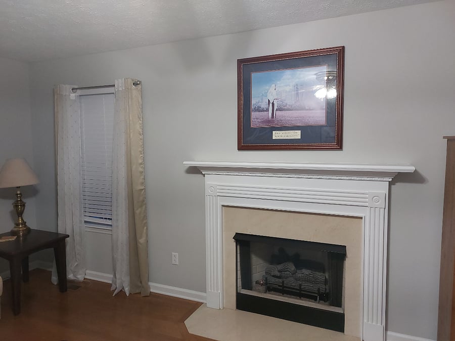 Living Room Gas Fireplace