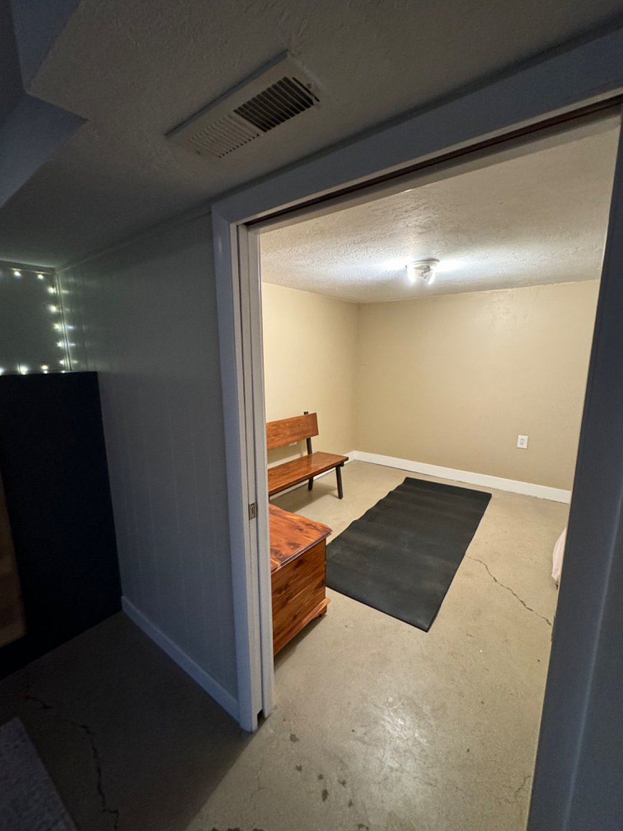 Bonus room can be used for office, fitness or storage