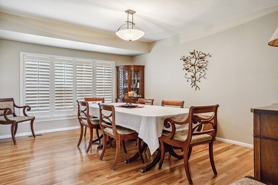 Dining room main level