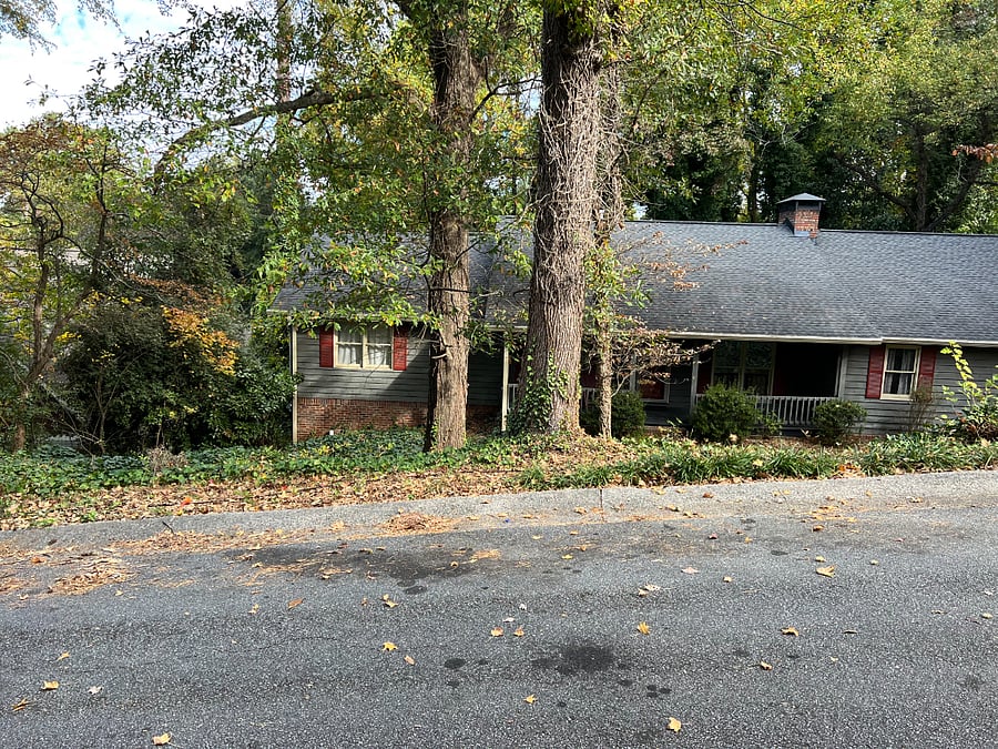 View of home from across the street
