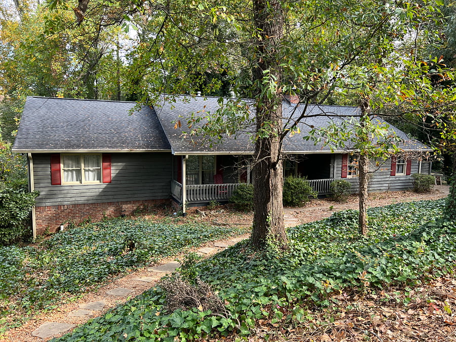 View of home from street
