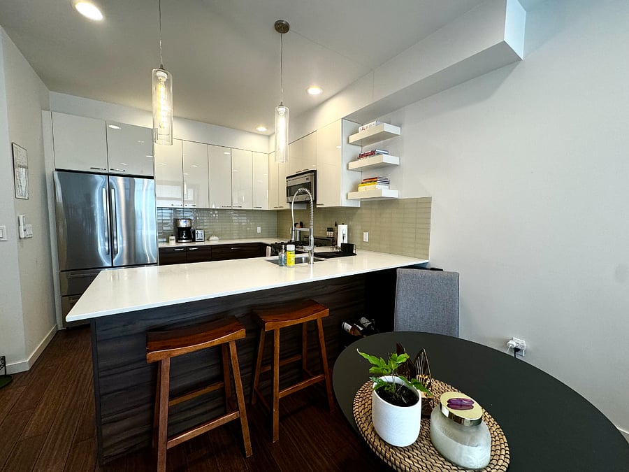 Kitchen + Dining Area