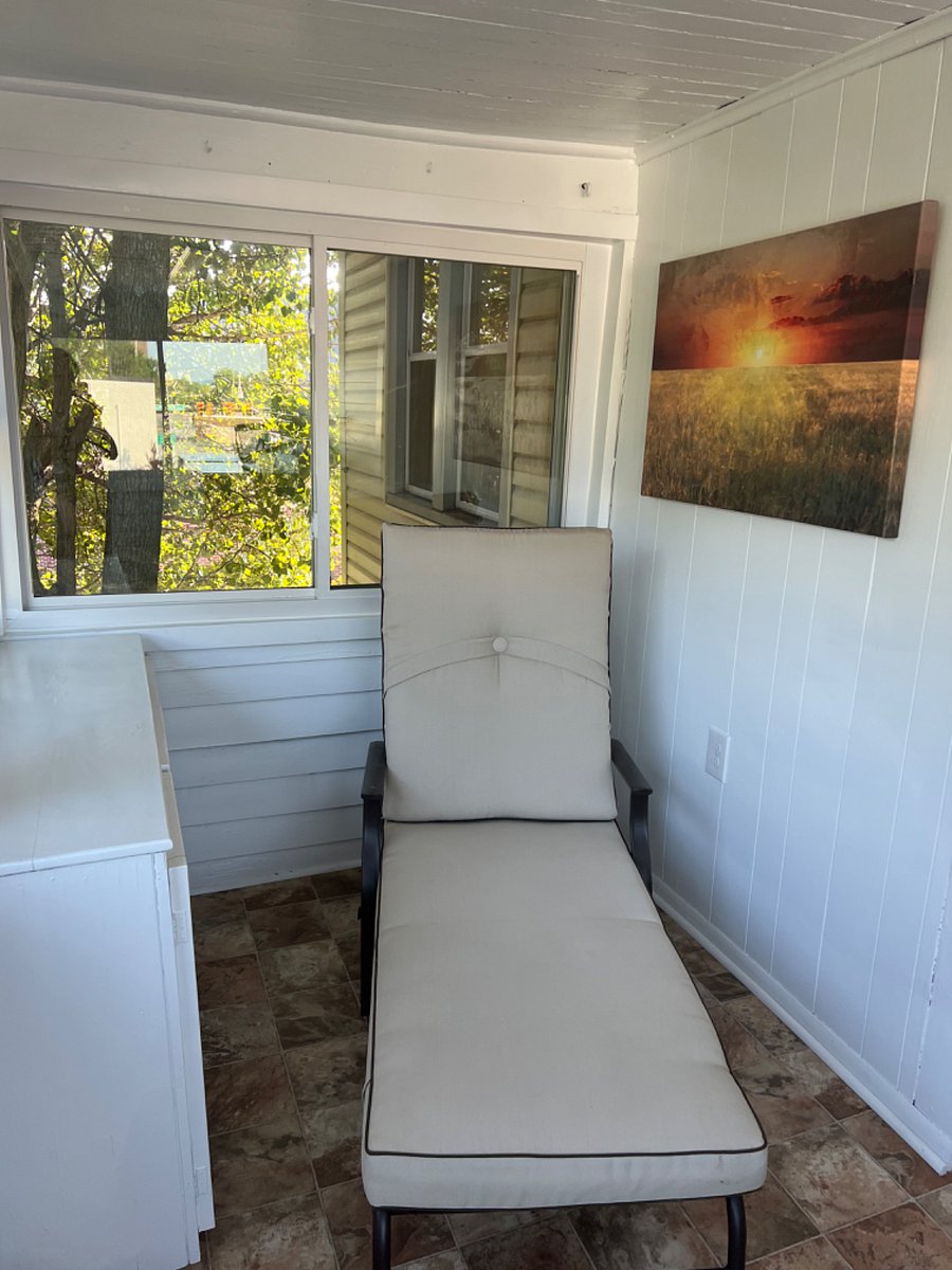 Porch and laundry