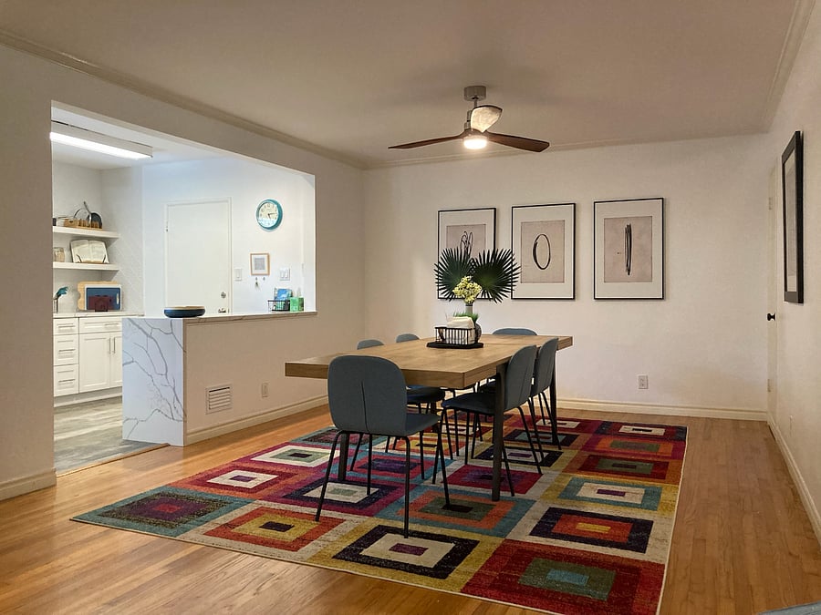 Dining area.