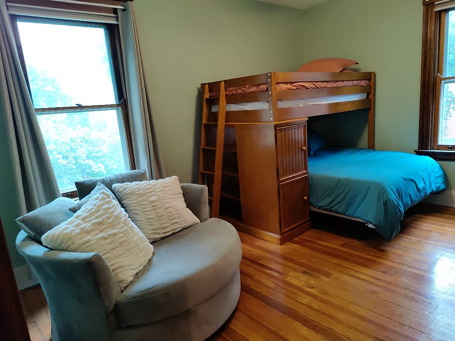 Bedroom 3 with full/twin bunk beds (2nd floor)