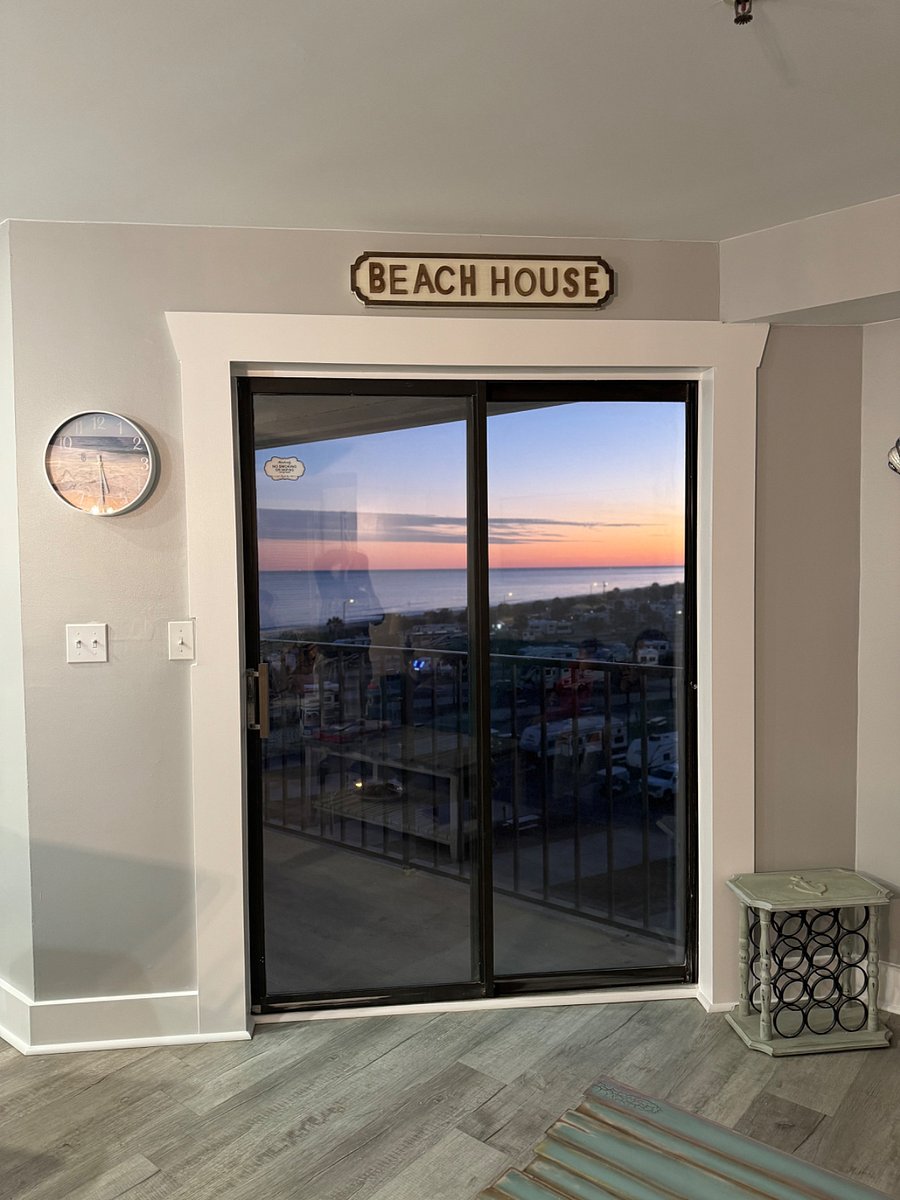 Beautiful South Strand Sunset from the comfort of the couch!
