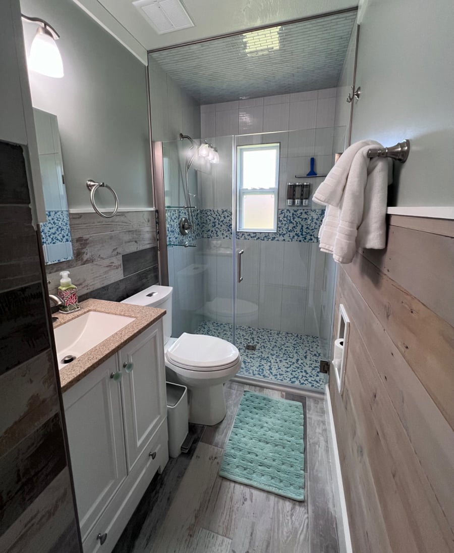 Master bathroom
