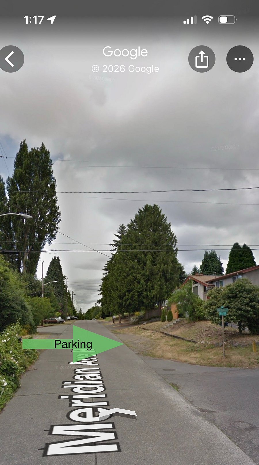 Parking is also available right across the street. This in front of our neighborss house. Street parking first come first serve.
