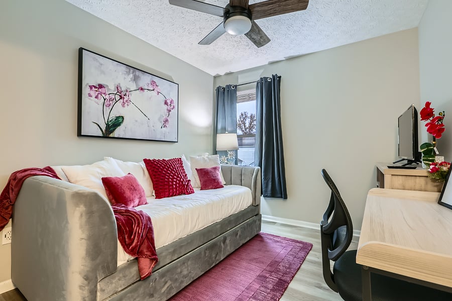 Orchid Oasis- 2nd level Multipurpose room- 3rd bedroom/office space