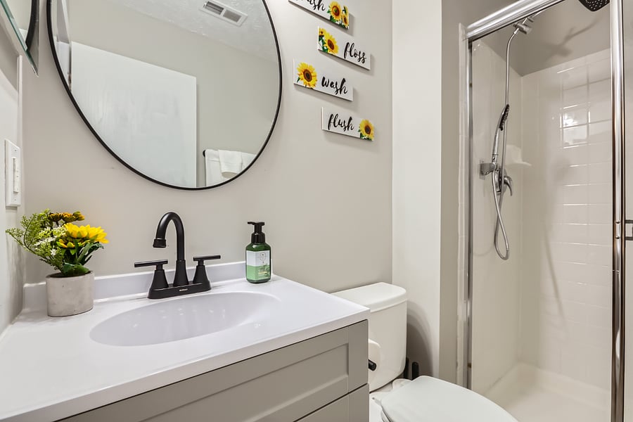 Sunflower Suite- Master bathroom