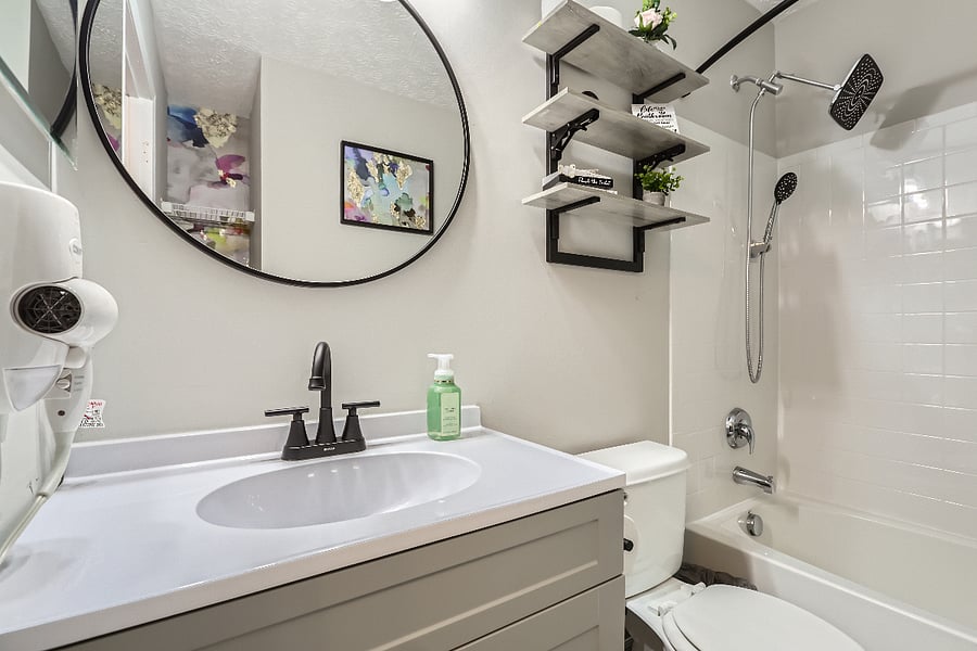 2nd floor hall bathroom