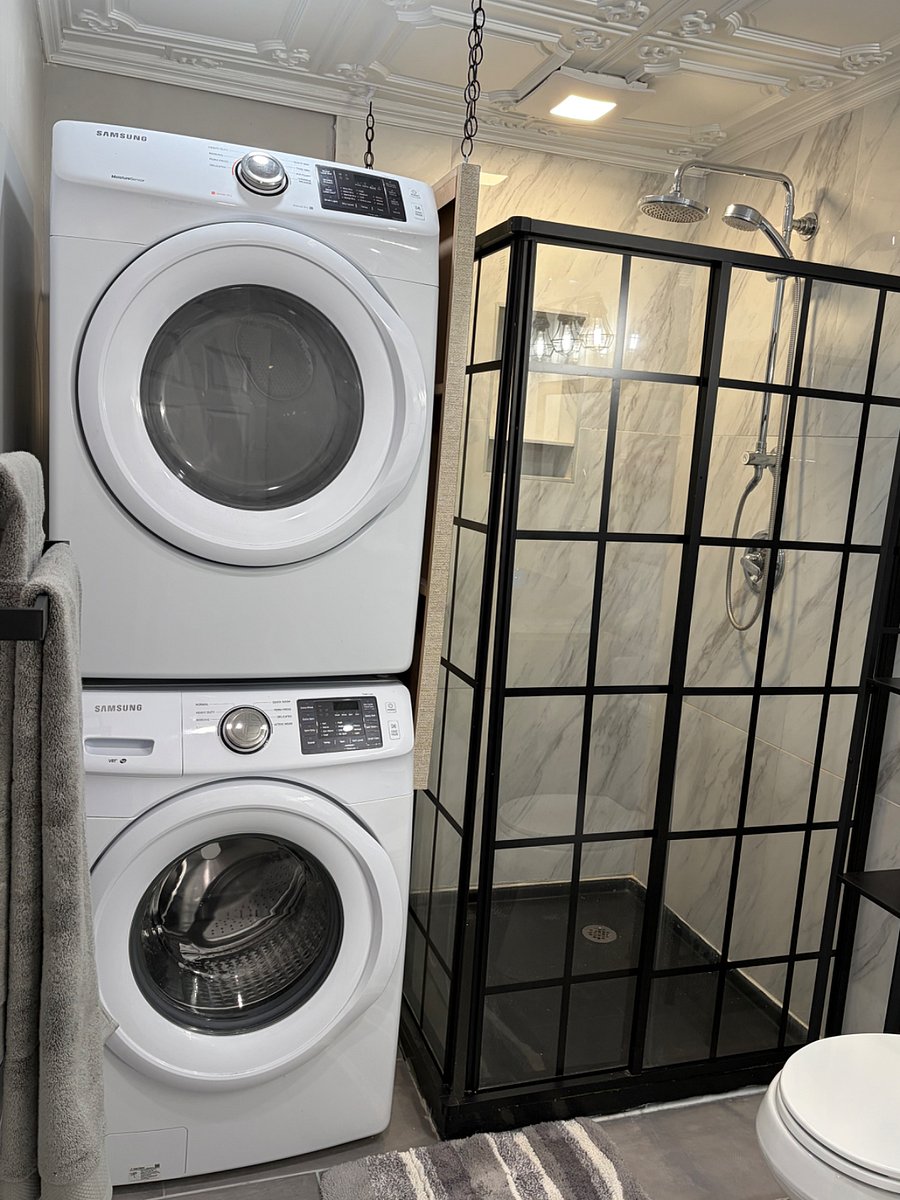 Full size washer and dryer