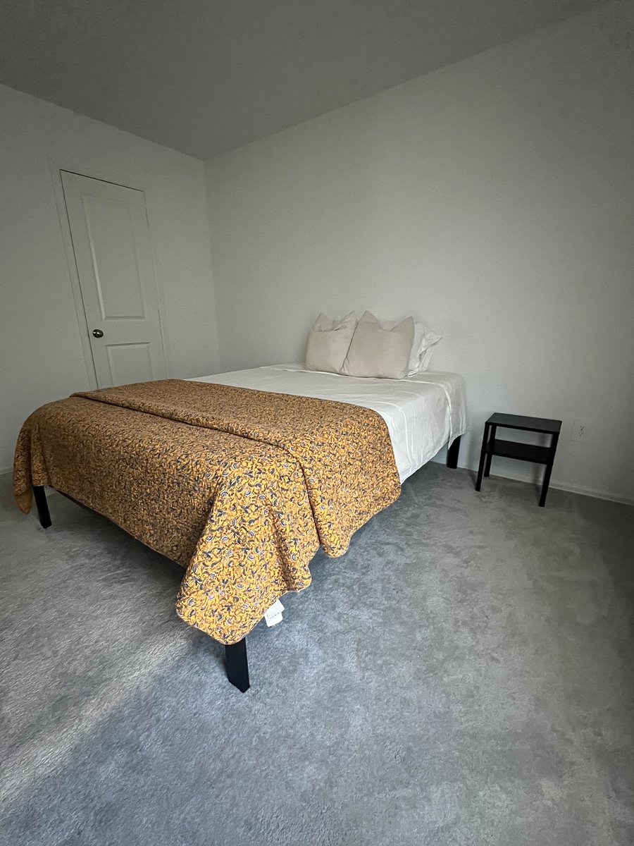 Different angle of bedroom.