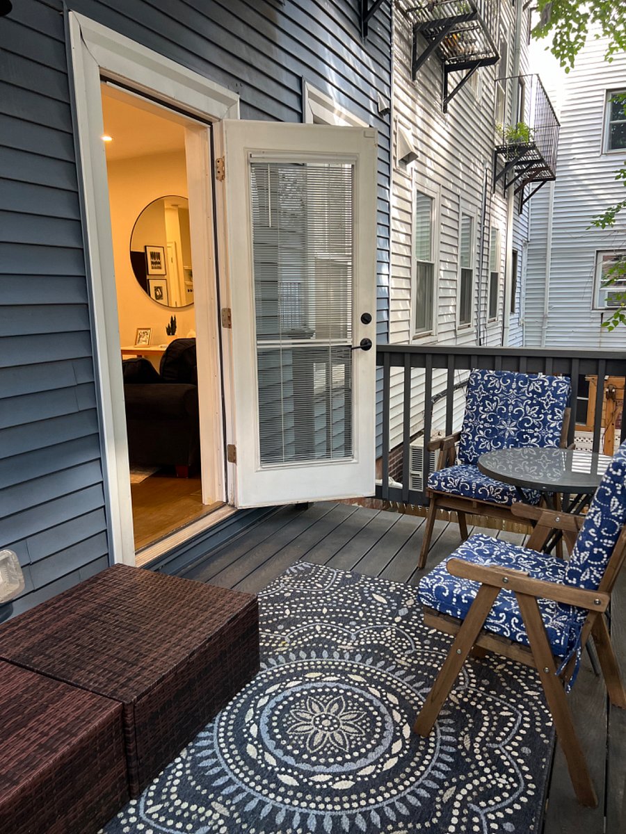 Private balcony